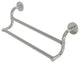 Remi 36" Double Towel Bar, Satin Nickel
