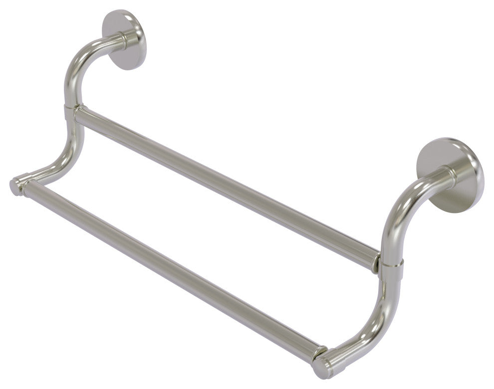 Remi 36" Double Towel Bar, Satin Nickel
