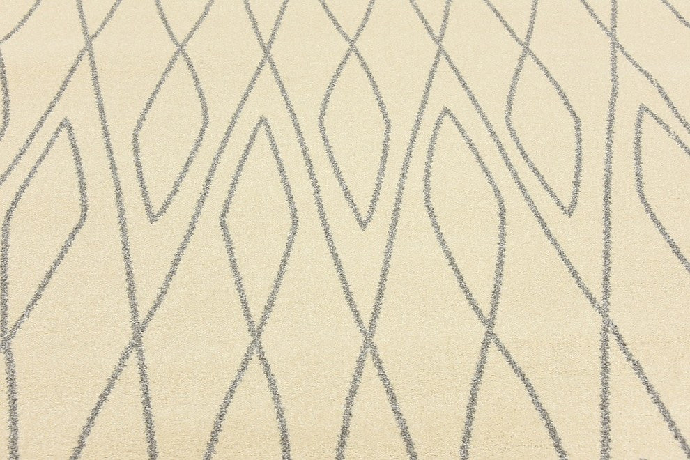 Rug Unique Loom Fez Ivory Round 6' 0 x 6' 0