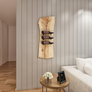 Vino Pins Designer Grid 3Ã—1, Metal Wine Rack Peg Kit
