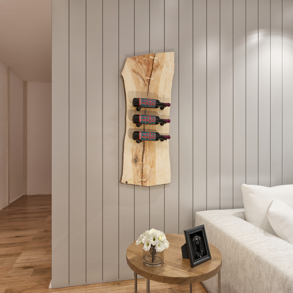 Vino Pins Designer Grid 3Ã—1, Metal Wine Rack Peg Kit