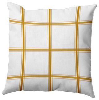 16" x 16" Geometric Decorative Throw Pillow, Autumn Gold