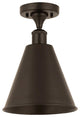 Innovations Lighting 516-1C-OB-MBC-8-OB-LED 1 Light 8" Semi-Flush Mount