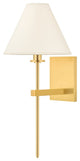 Graham 1-Light Wall Sconce Aged Brass