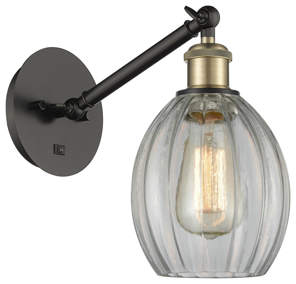 Innovations 317-1W-BAB-G82-LED 1-Light Sconce, Black Antique Brass