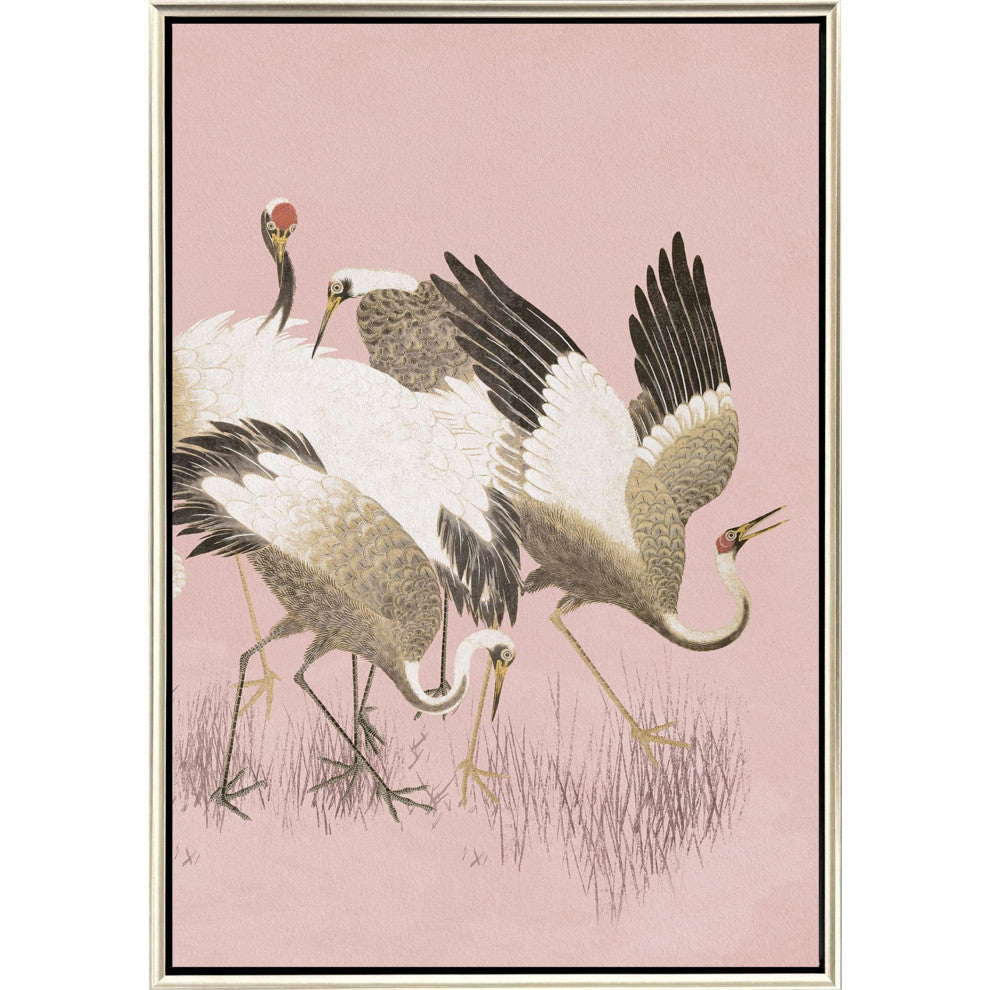 Curious Cranes, Preen Canvas