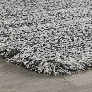 Bradbury Solid Wool Blend Area Rug by Kosas Home, Gray, 9x12