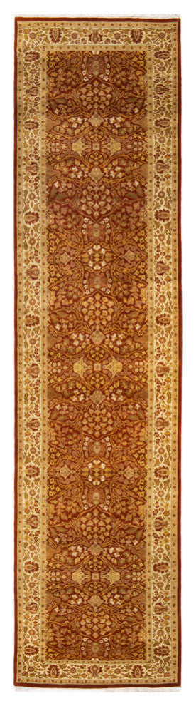 Mogul, One-of-a-Kind Hand-Knotted Area Rug Orange, 3'1"x13'4"