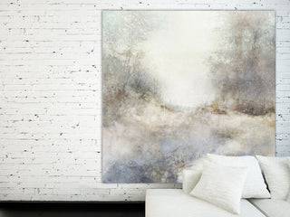 "Forest Night I" Fine Art Giant Canvas Print, 54"x54"