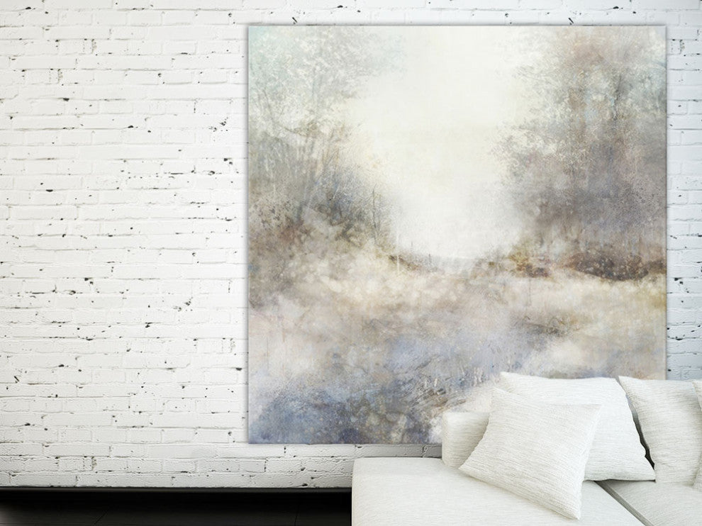 "Forest Night I" Fine Art Giant Canvas Print, 54"x54"