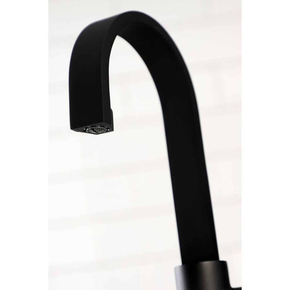 LS8610DPL Paris One-Handle 1-Hole Deck Mounted Bar Faucet, Matte Black