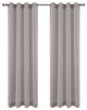 Chloe Drapery Curtain Panels with Grommets, Oatmeal