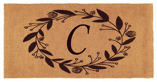Black Rose Doormat, 3'x6'x1.5", C