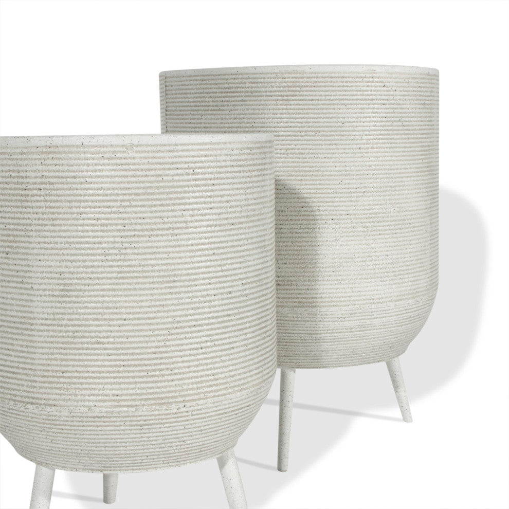 Blossom 2-Piece Floor Planter Set