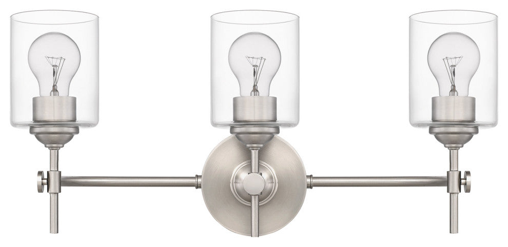 Quoizel ARI8622 Aria 3 Light 23"W Vanity Light - Weathered Brass