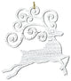 Magical Reindeer Ornaments, Set of 3