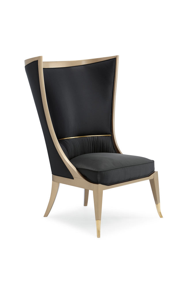 Pop Your Collar Wingback Chair