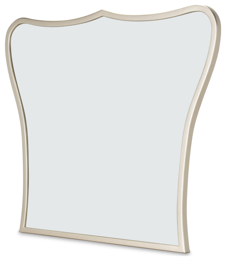 London Place Vanity with Mirror - Creamy Pearl