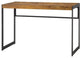 Benzara BM172225 Computer Writing Desk, Antique Brown