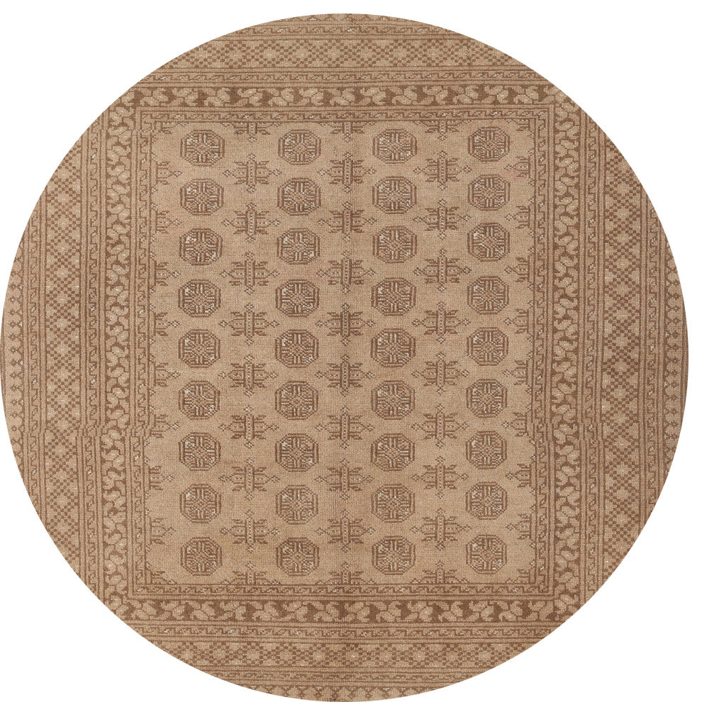 Ahgly Company Indoor Round Traditional Area Rugs, 3' Round