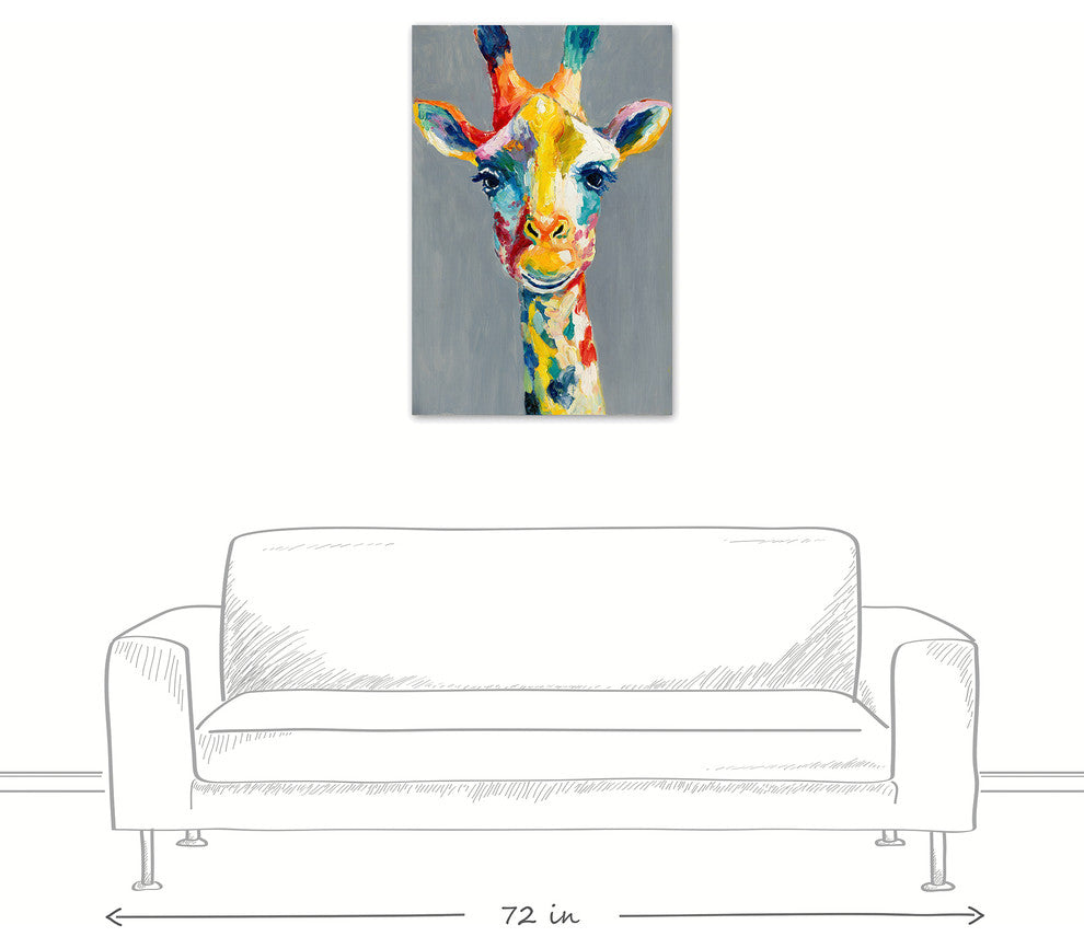 "Gertrude" Canvas Wall Art, 24"x36"