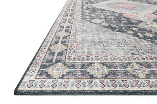 Loloi II Skye Area Rug, Charcoal/Multi, 8'0"x8'0" Round