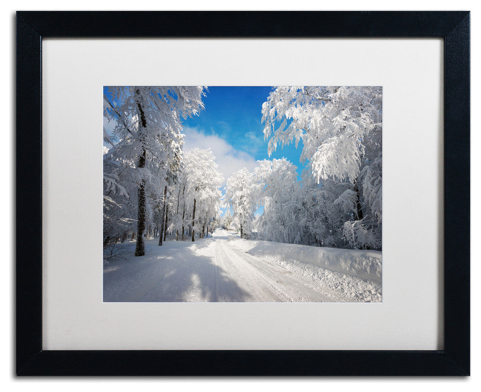 Philippe Sainte-Laudy 'Going Nowhere' Matted Framed Art, 16x20