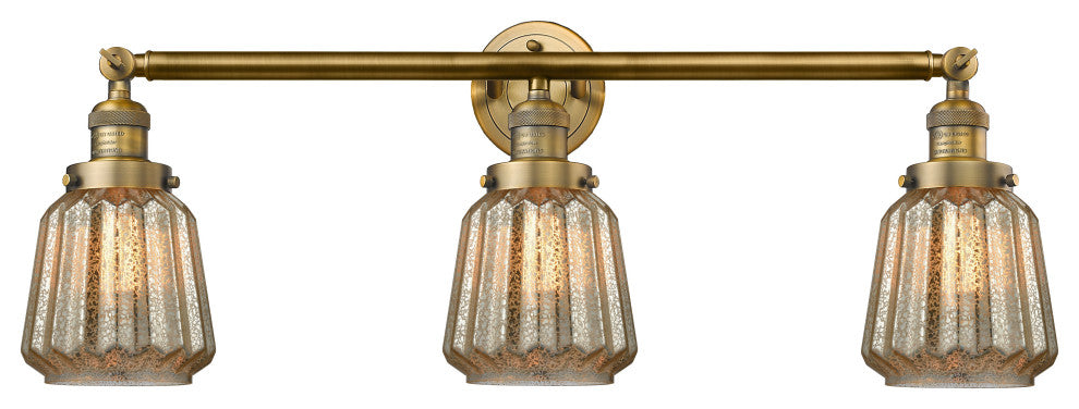INNOVATIONS LIGHTING 205-BB-S-G146-LED Chatham 3 Light Bath Vanity Light