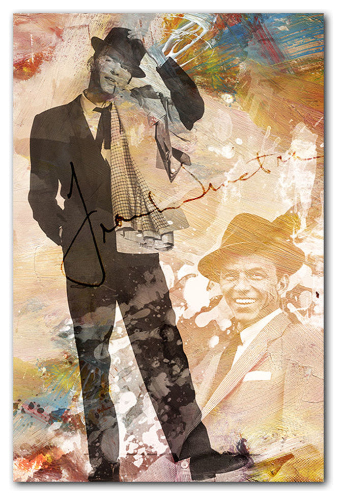 Iconic Frank Swoonatra  Acrylic Wall Art