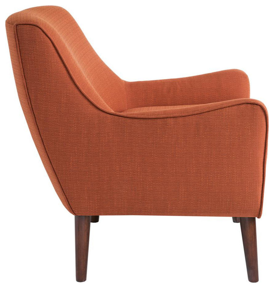 Madison Park Oxford Mid-Century Accent Chair, Orange