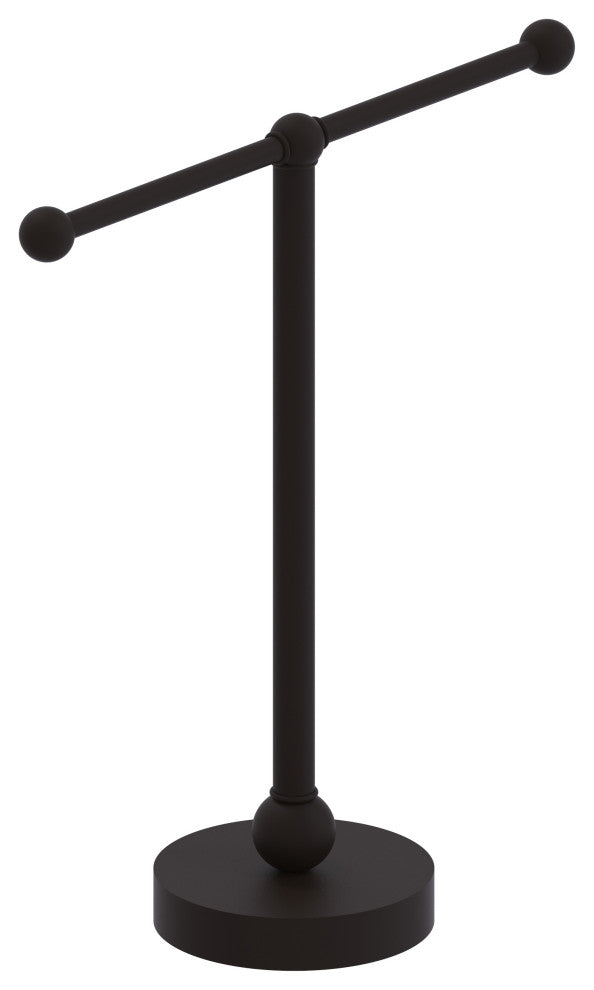 Vanity Top 2 Arm Guest Towel Holder, Oil Rubbed Bronze