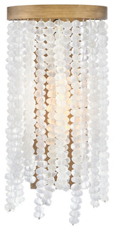 Dune LED Wall Sconce, Burnished Gold