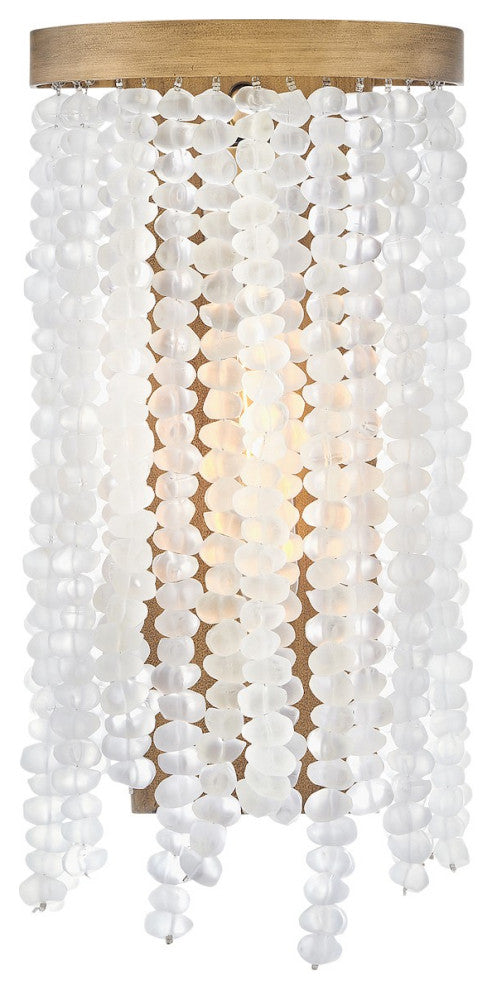 Dune LED Wall Sconce, Burnished Gold