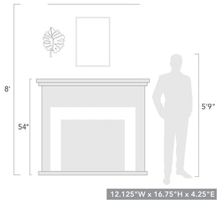 Aruba 1 Light Wall Sconce White Gold