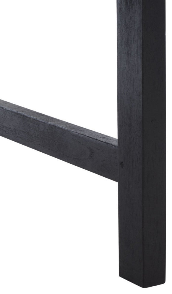 Safavieh Outdoor Brea Twin Seat Bench Black