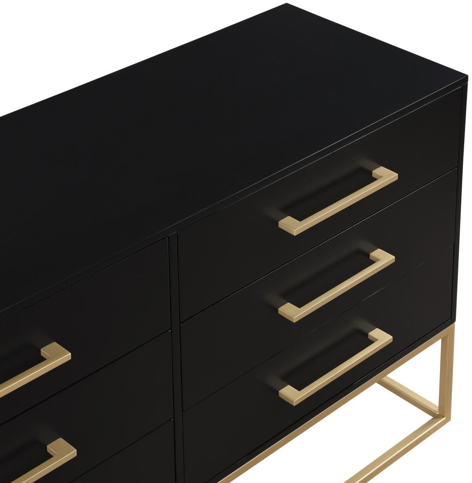 Maxine Dresser, Rich Black Finish