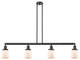 Innovations 214-Ob-S-G51-Led 4 Light Dimmable Led 48" Adjustable Island Light