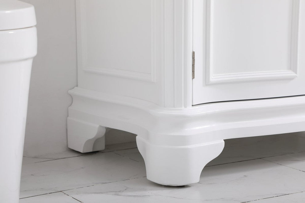 Kaden 36" Single Bathroom Vanity Set, White