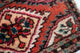 Handmade Vintage Persian Hamadan Mat 1.1'x1.7', 35cmx53cm, 1970s