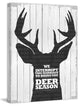 "Deer Season 1" Painting Print on Canvas by Saturday Evening Post
