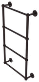 Prestige Skyline 4 Tier 36" Ladder Towel Bar, Groovy Detail, Antique Bronze