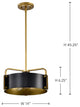 Altos 3 Light Small Pendant