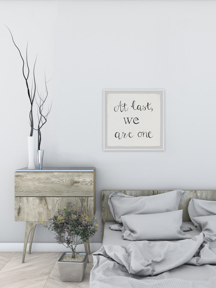 "We Are One II<br>" Framed Painting Print, 32x32