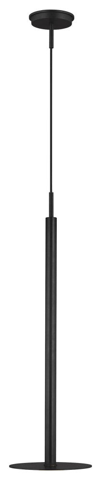Nodes Tall Pendant, Midnight Black