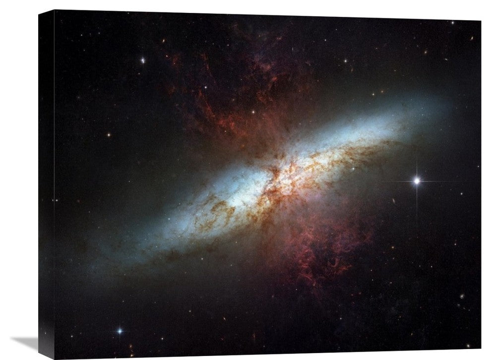 "M82 - Starburst Galaxy" Artwork, 24"x20"