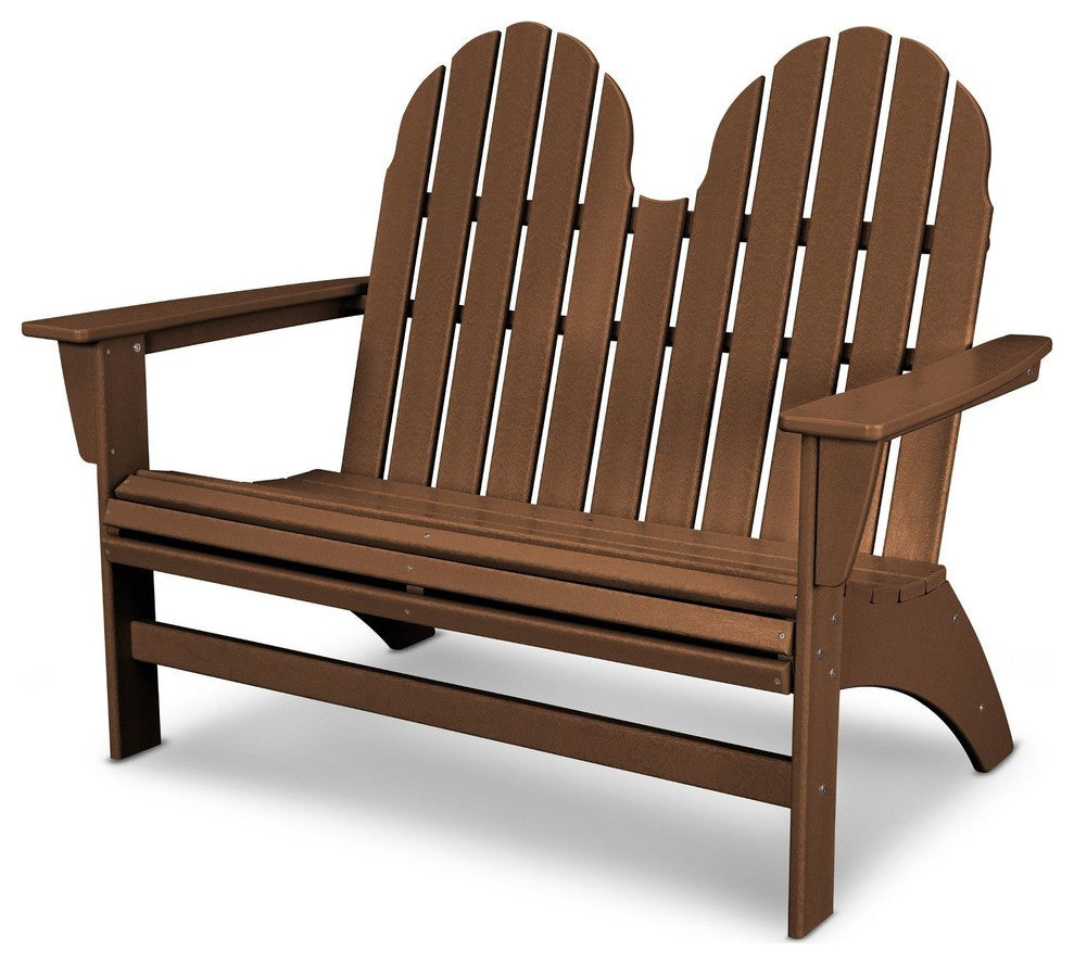Vineyard Adirondack Bench, Teak