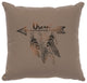 Image Pillow 16x16 Dream Cotton Taupe