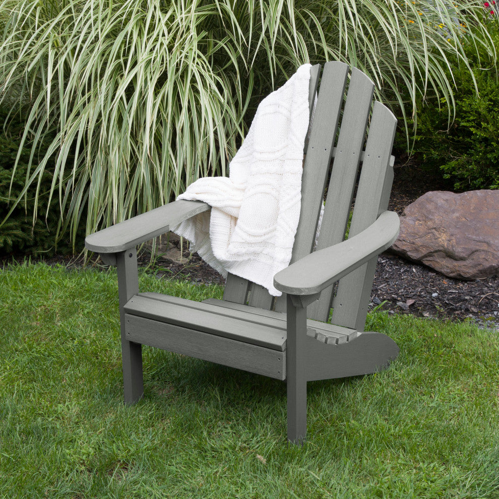 Classic Walden Adirondack Chair, Gray