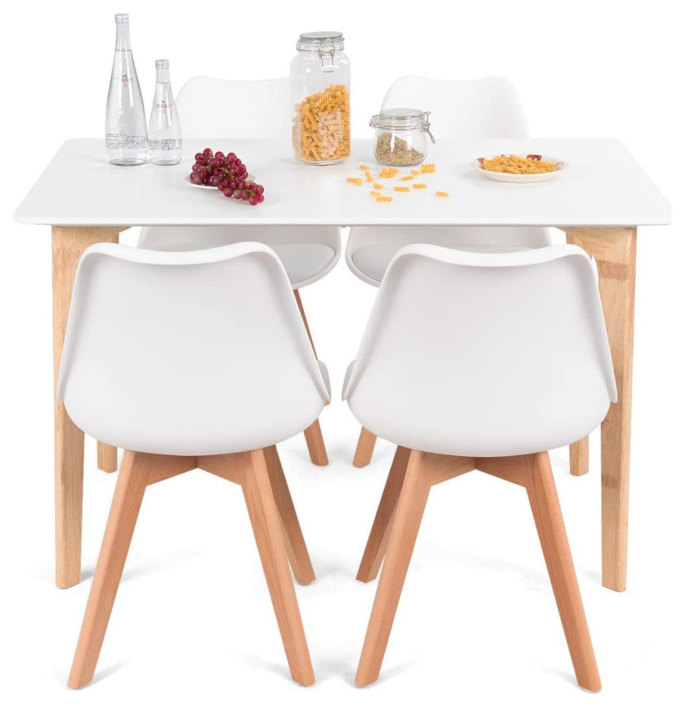 Mid Century Dining Chairs Set of 4