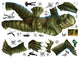 Classic Monsters Creature From The Black Lagoon Giant Peel and Stick Wall Decals